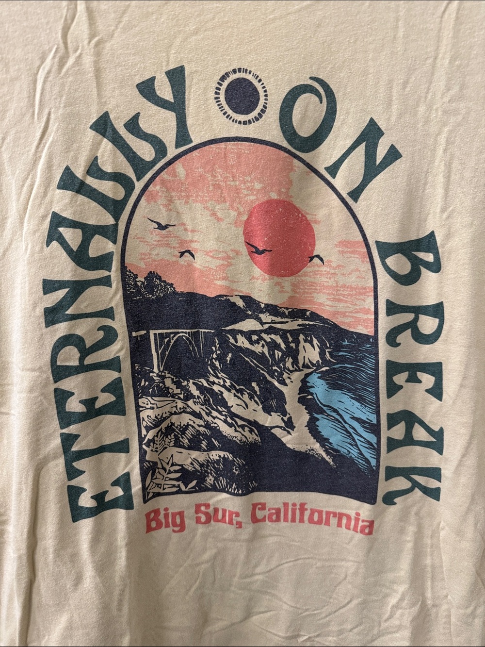 Marine Layer Crewneck Tee L/XL - Picture 3 of 9